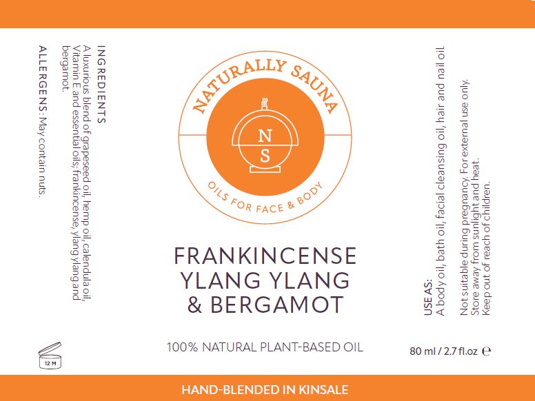 Frankincense, Ylang Ylang & Bergamot